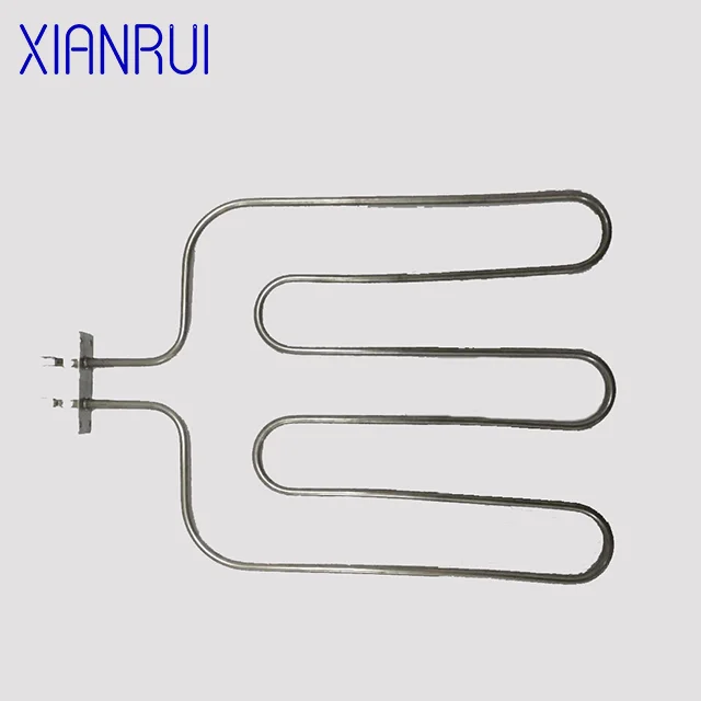 Zhejiang home appliances electric oven parts tubular barbecue toaster  heating element for family bottom in white color tube