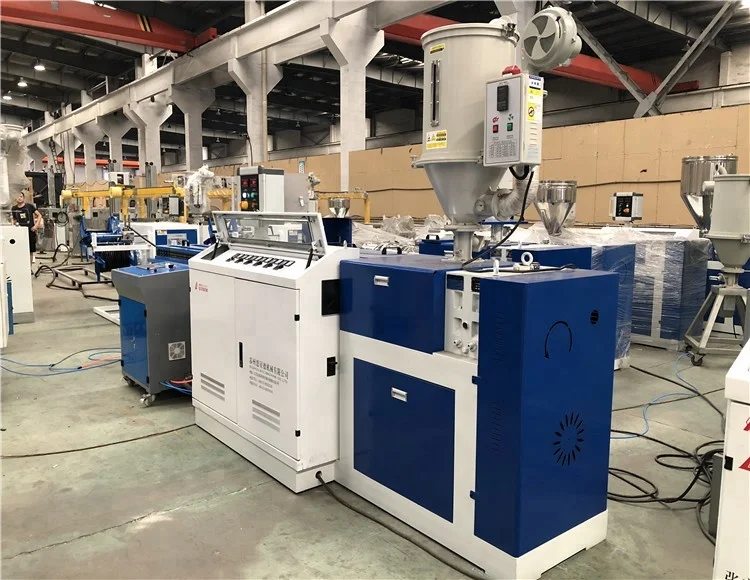 High Speed PE  Single Wall Corrugated Pipe Making Machine