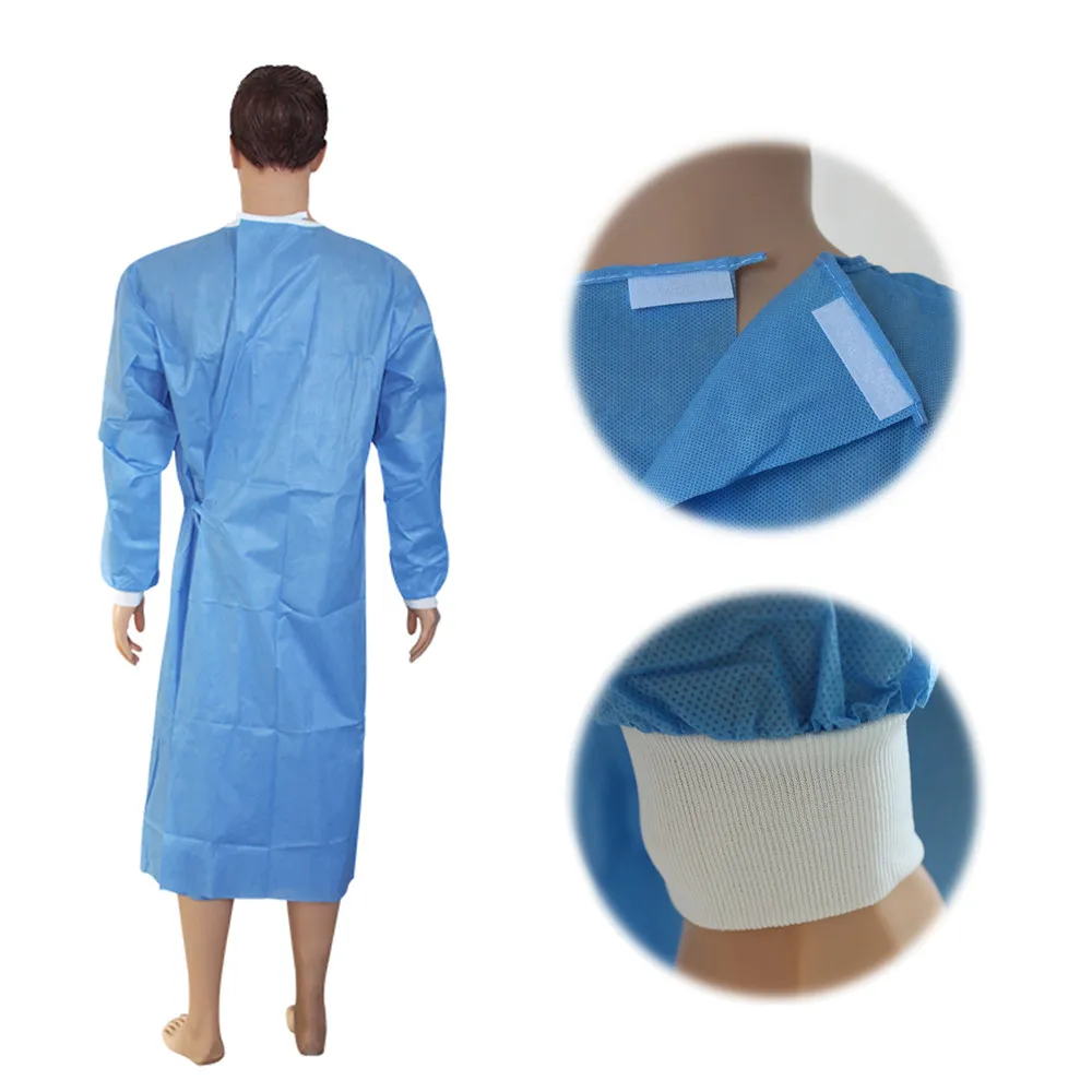 Medical supplies, disposable clothing , SMS Surgical non woven gown
