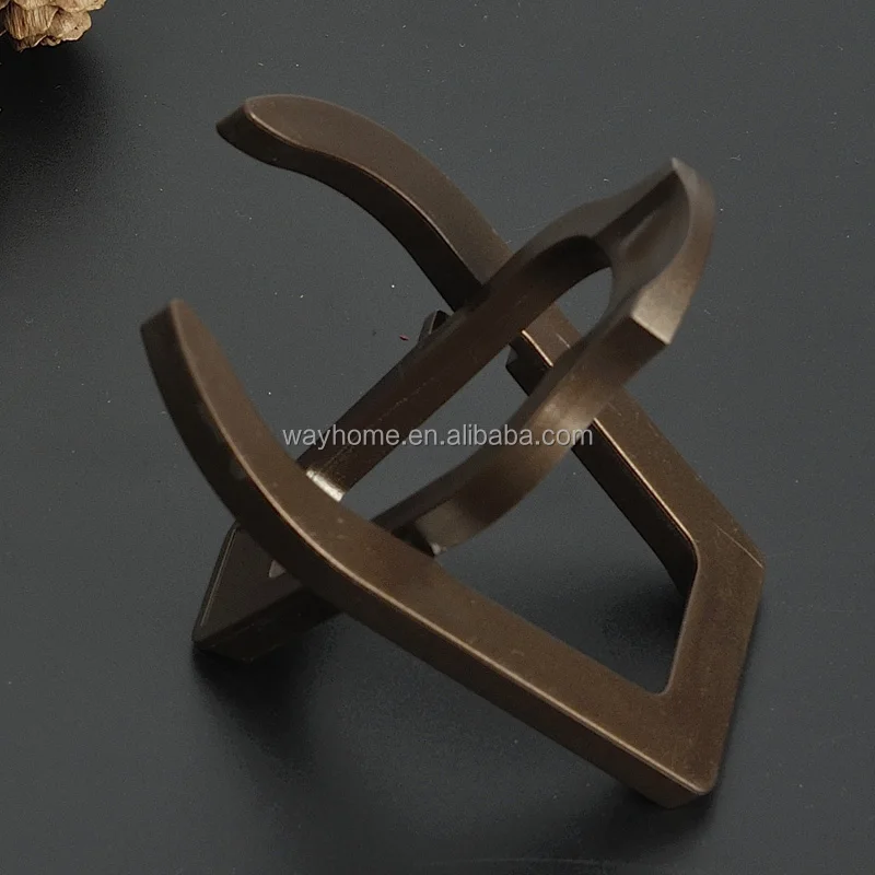 Plastic foldable tobacco smoking pipe stand pipe holder rack Brown