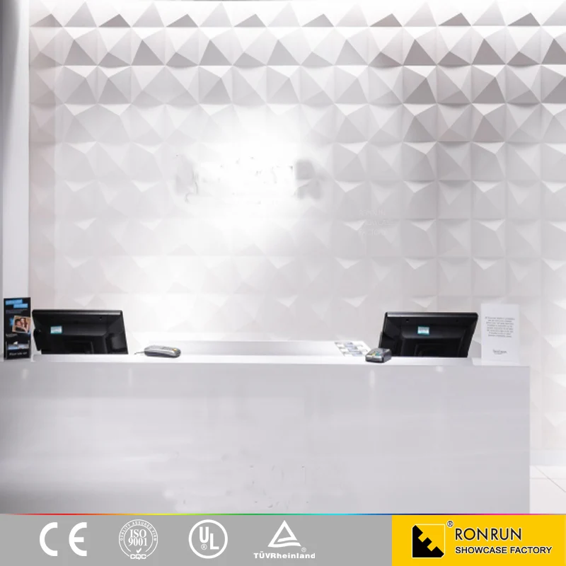 Modern watch and jewelry display case counter for shop design