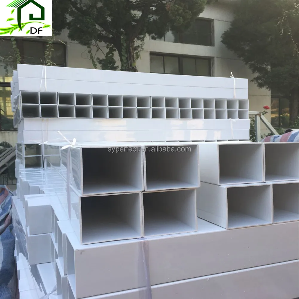 100*100 мм теплица Гидропоника завод ПВХ квадратная