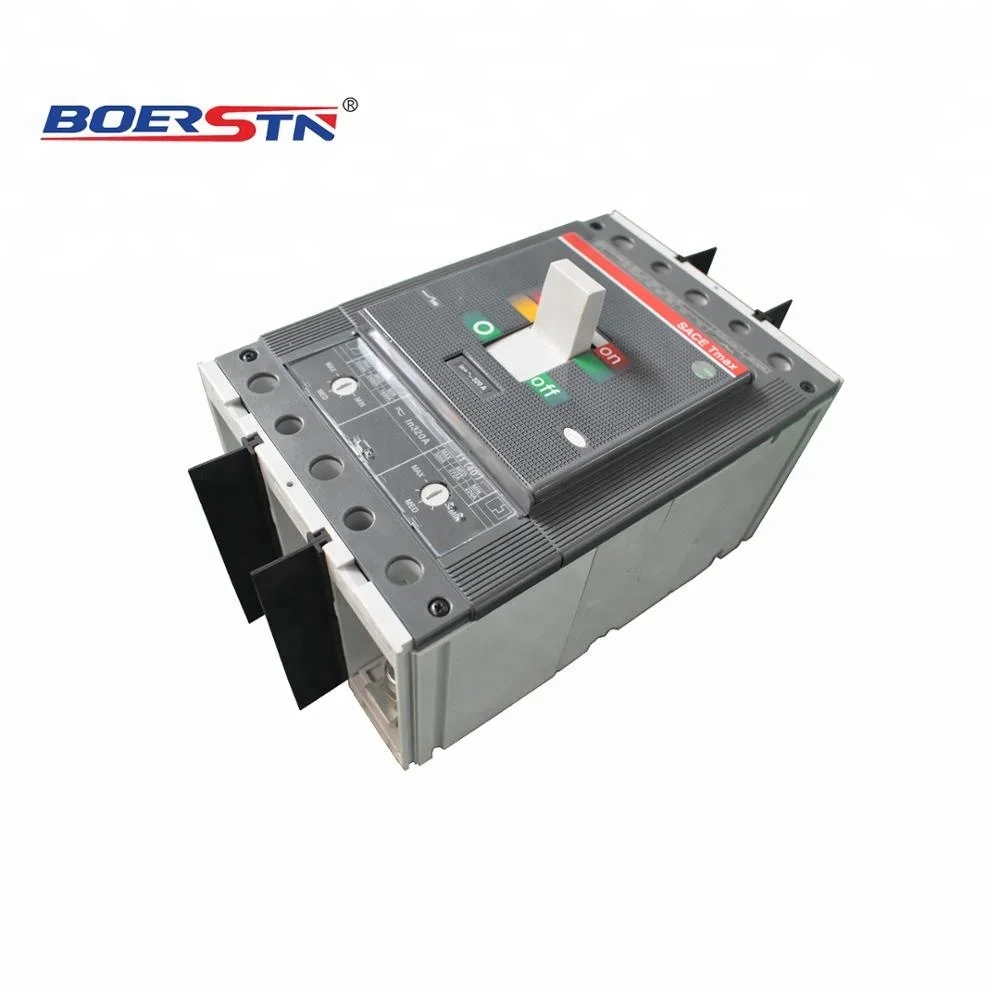 3 & 4 Pole  MCCB Electromagnetic Circuit Breaker