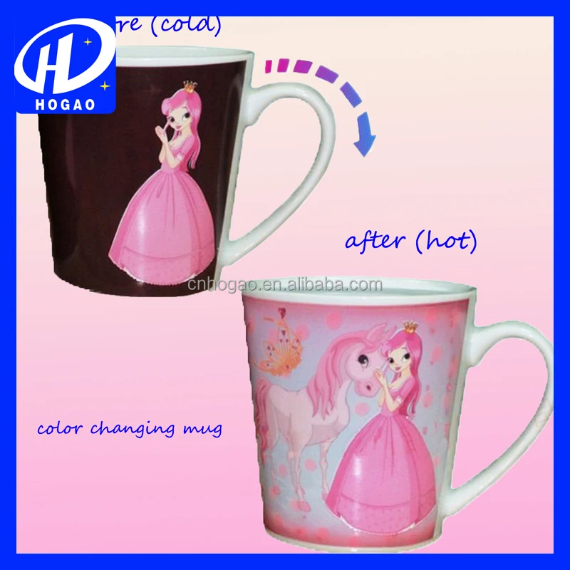 Симпатичные девушки фото керамический цвет меняется кружка