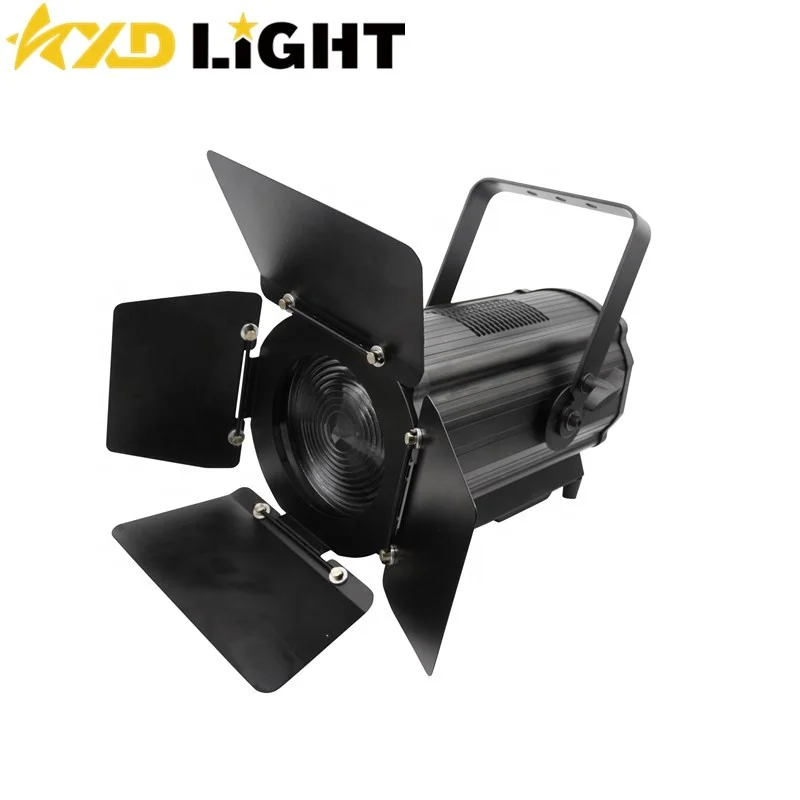 200Watt LED Daylight Photography Camera Studio Video Film Bi-Color 200W White COB Fresnel Spot Light With Barndoor RGBW Optional