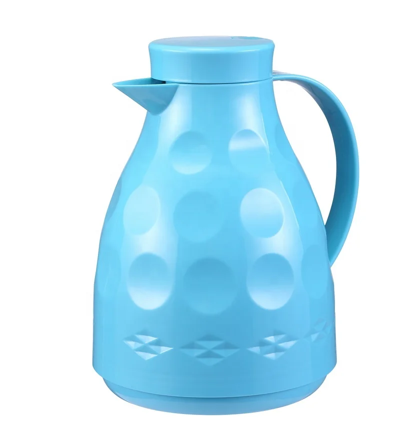 HAPPY LION Brand Plastic Arabic Glass Refill Vacuum Flask 1.0L Tea Thermal Carafe Pot PLI-10