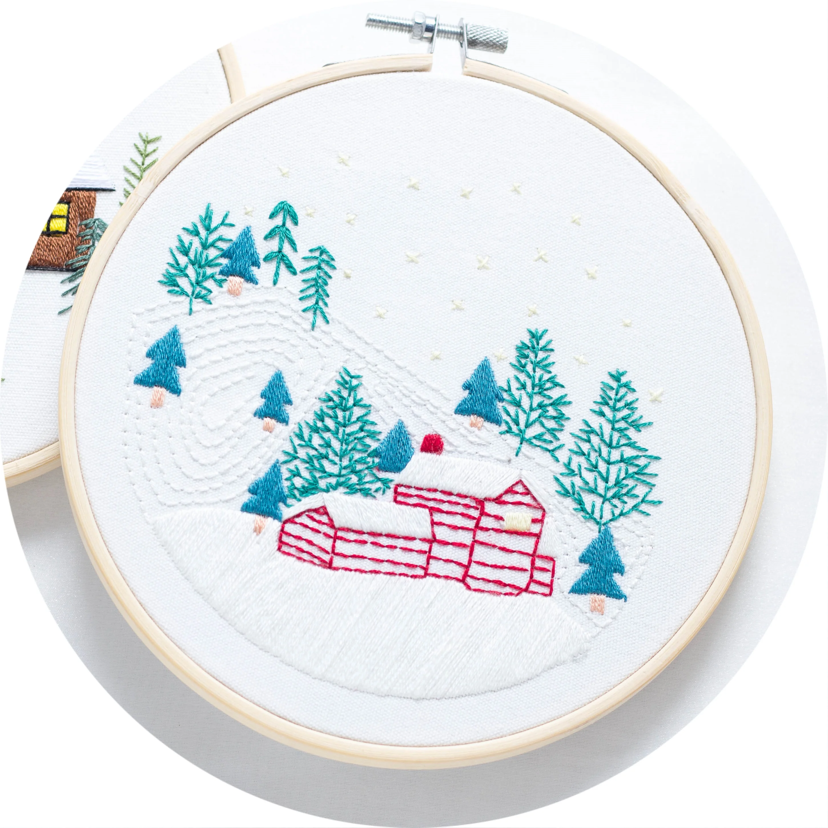 
Europe Home Decoration Handmade embroidery diy kit 