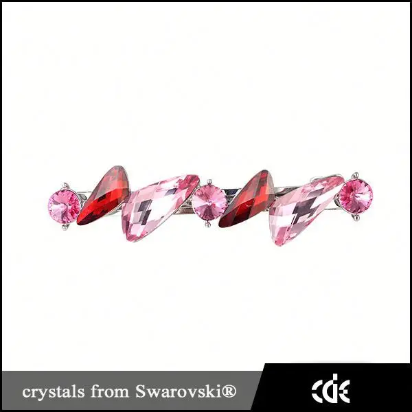 Кристаллы из кристаллов сваровски китайский аксессуары для волос зажим для волос для волос