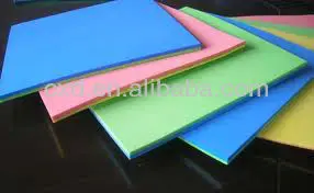 black small square embossed eva sheet