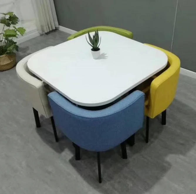 2021 wholesale  modern  metal  restaurant dining room tables and chairs set