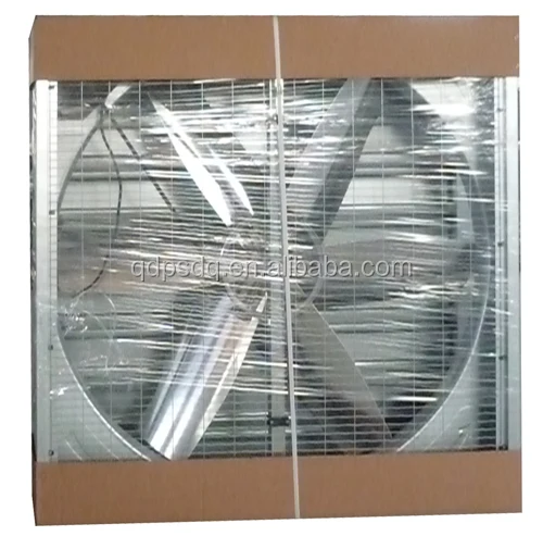 ISO standard galvanized sheet electric big wind wall mounted cowhouse exhaust axial fan 9FJ-125A