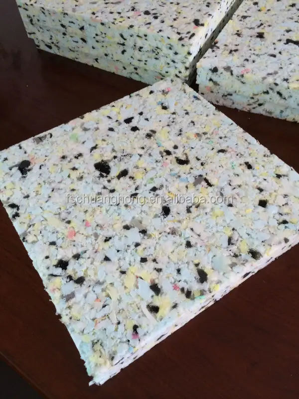 Quality Recycled foam sponge raw material furniture use Polyurethane foam scrap