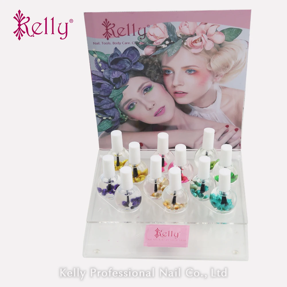 Питательная Жидкость для ногтей с ароматом цветов, восстанавливающее Масло для кутикулы с сухими цветами