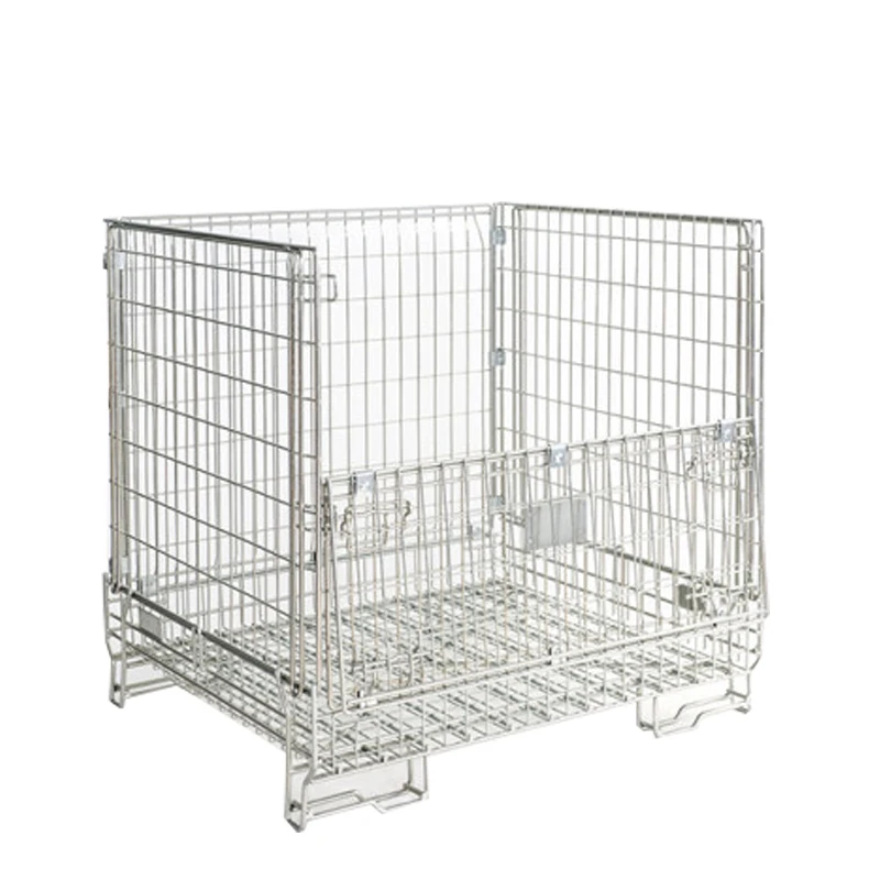 Металлические штабелируемые ящики поддона контейнер для продажи