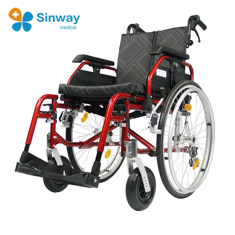 Multi Purpose Aluminum Panacea Wheelchair with Quick Release Wheel