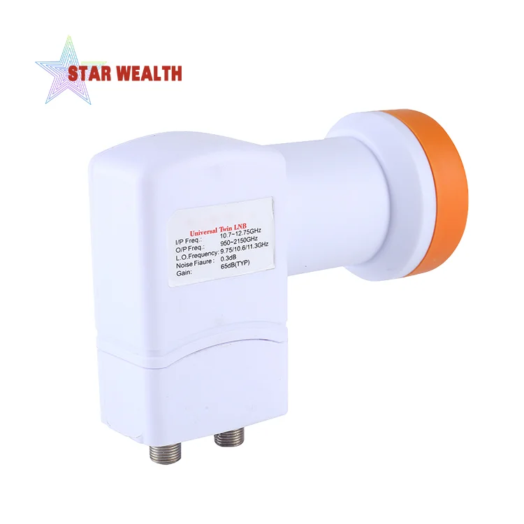 Сильный ku-диапазона Универсальный twin LNB/LNBF для Африки