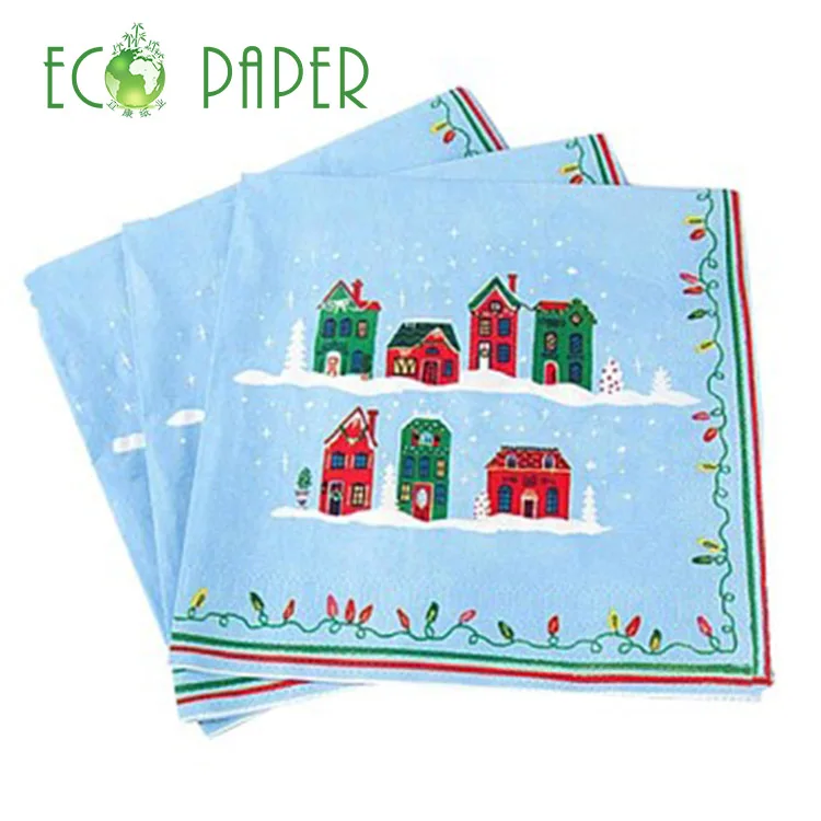 
2018 Decoupage Wedding Printing Paper Napkin 