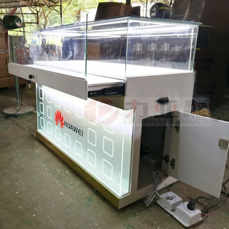 Заводского изготовления сотовый телефон витрина аксессуаров витринный шкаф со стеклянными дверцами