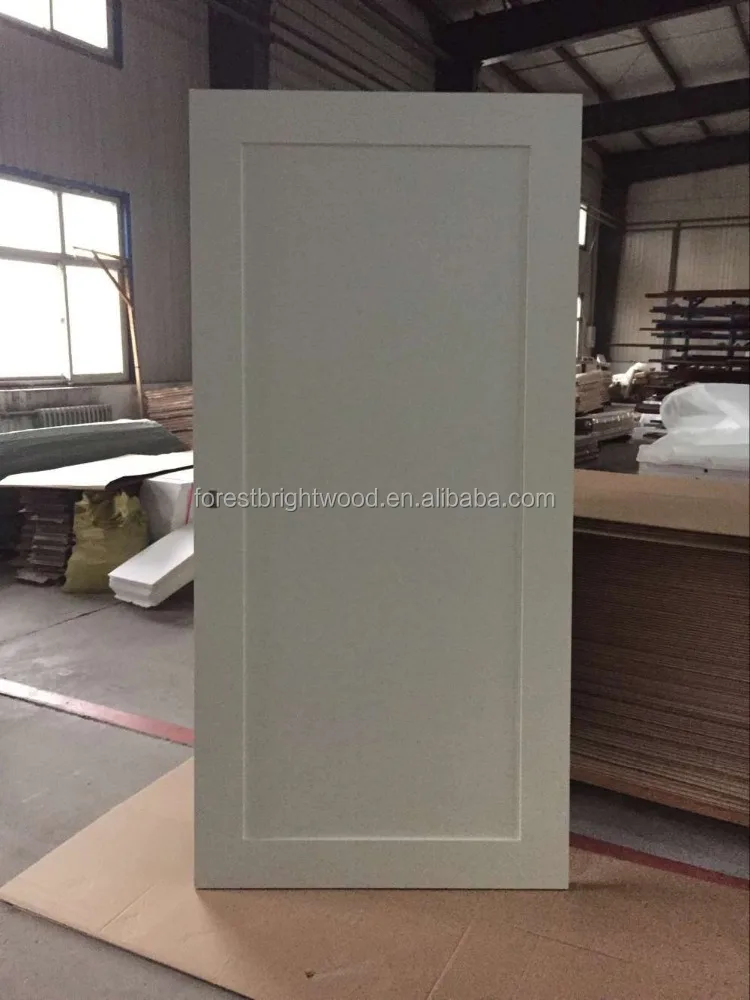  Белые предварительно подвешенные 1 панель с шейкером интерьерные двери для проектов