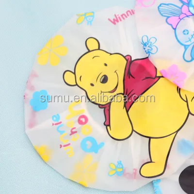 Microfiber Double Layers Elastic Reusable Waterproof Bath Cap Shower Cap