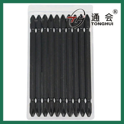 PH1 PH2 PH3 50 65 100 110mm Double End Single head Screwdriver Bit with Strong magnetic ring