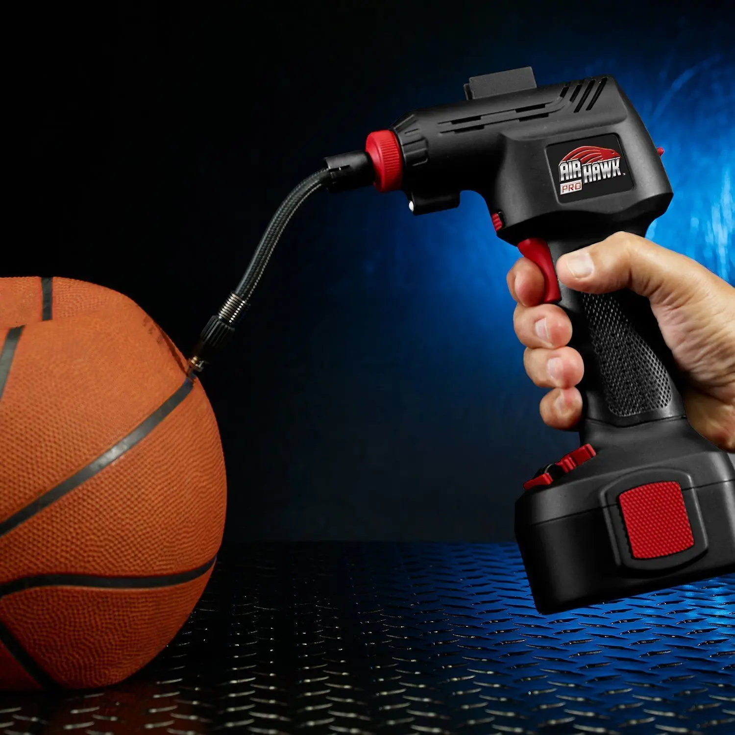 NEW Air Hawk Pro Automatic Cordless Tire Inflator Portable Air Compressor