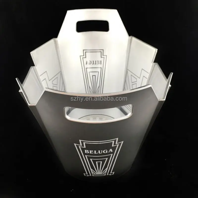New design champagne Beluga club led Ice Bucket