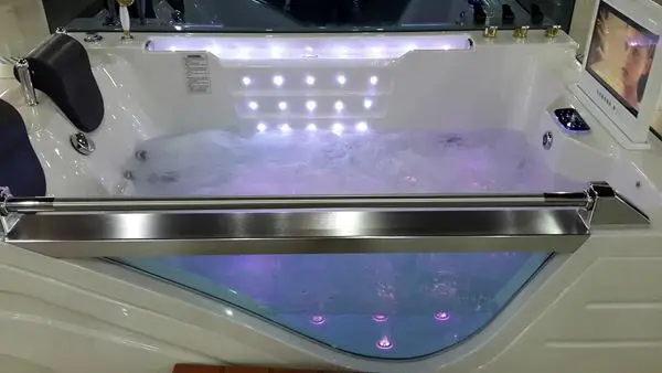 special luxury normal couple massage bathtub with tv/ whirlpool bath price