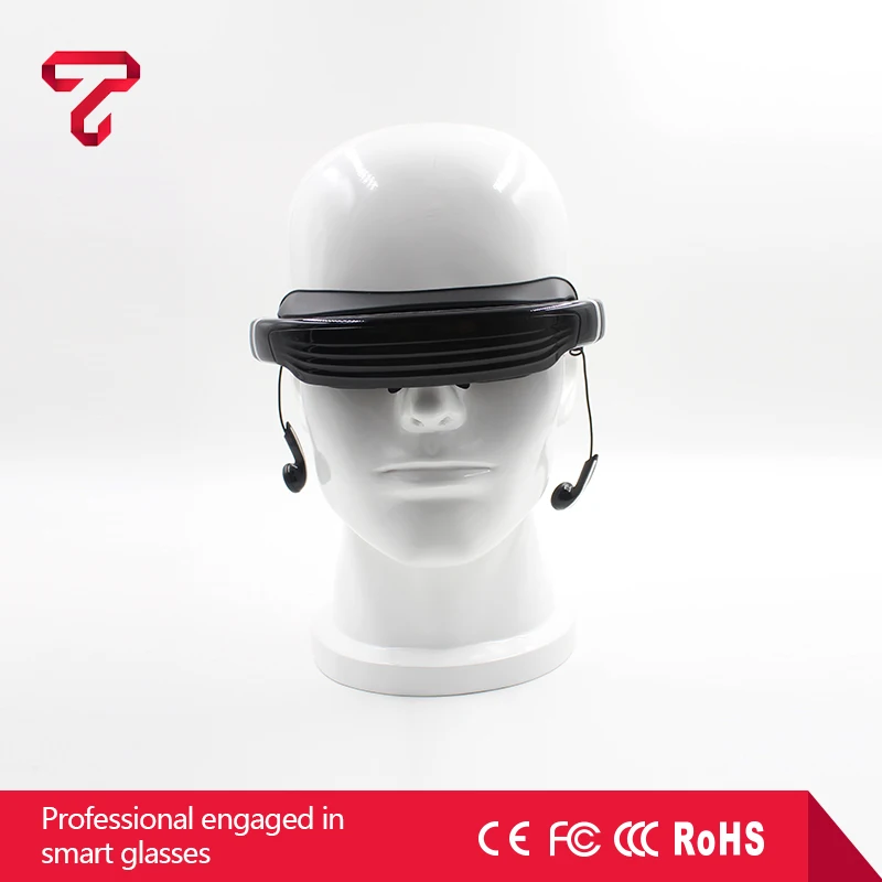 
Latest Head-mounted Dual 2.4g 5g Wifi 3d Vr Headset Quad Core Android 5.0 Virtual Reality All In One 1080p Hd Video Vr Glasses 