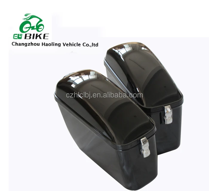 LW popular motorcycle hard saddlebags