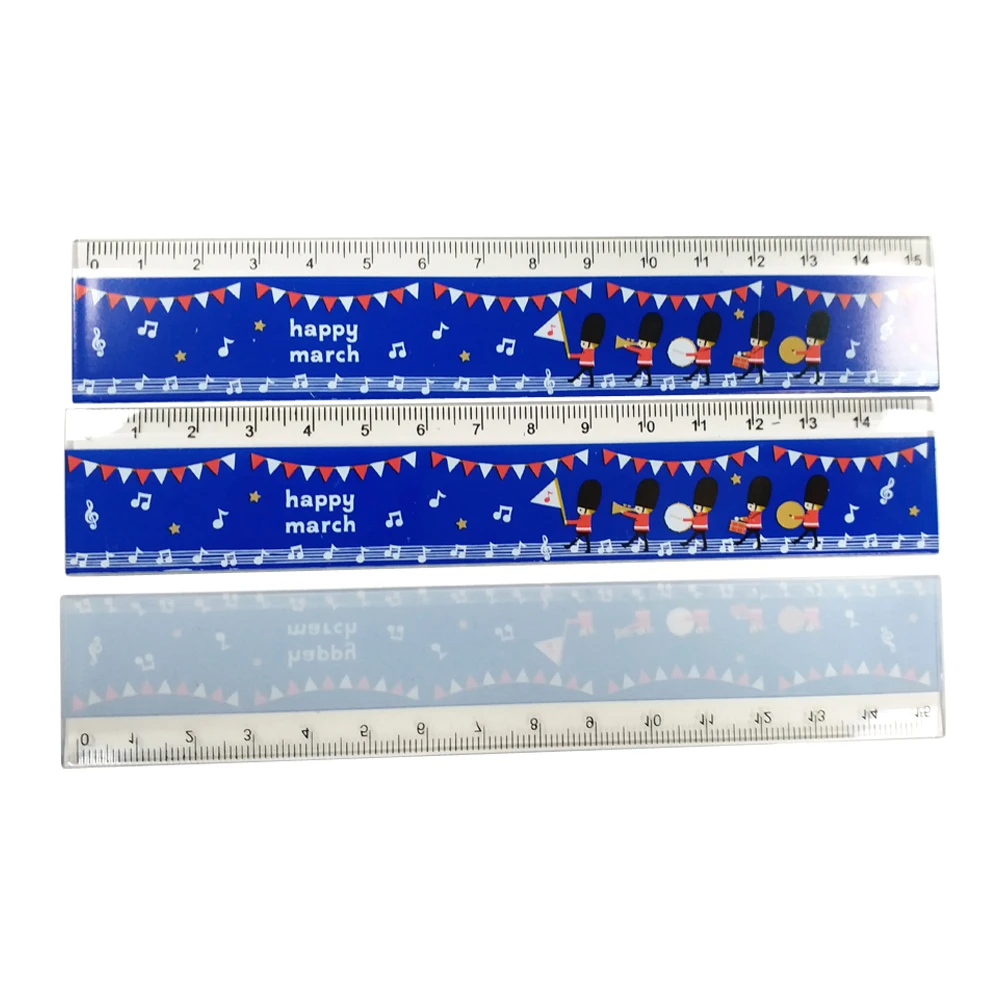
Cute Kids Custom Plastic Ruler 
