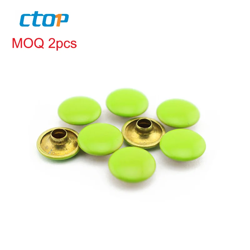 Guangzhou factory garment accessories metal stud jean custom studs decorative rivets metal rivet double cap rivet