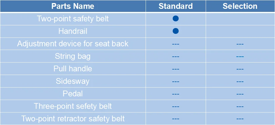
JiuLong YE School Bus Seat For Pre-school Children Auto Bus Aoach Business VIP Sear 