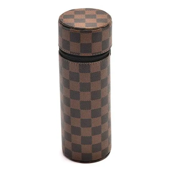 Customized Leather Phone Holster Purse Case Cup with Shoulder Strap Multifunction Cellphone Bag Lipstick Water Bottle Carrier