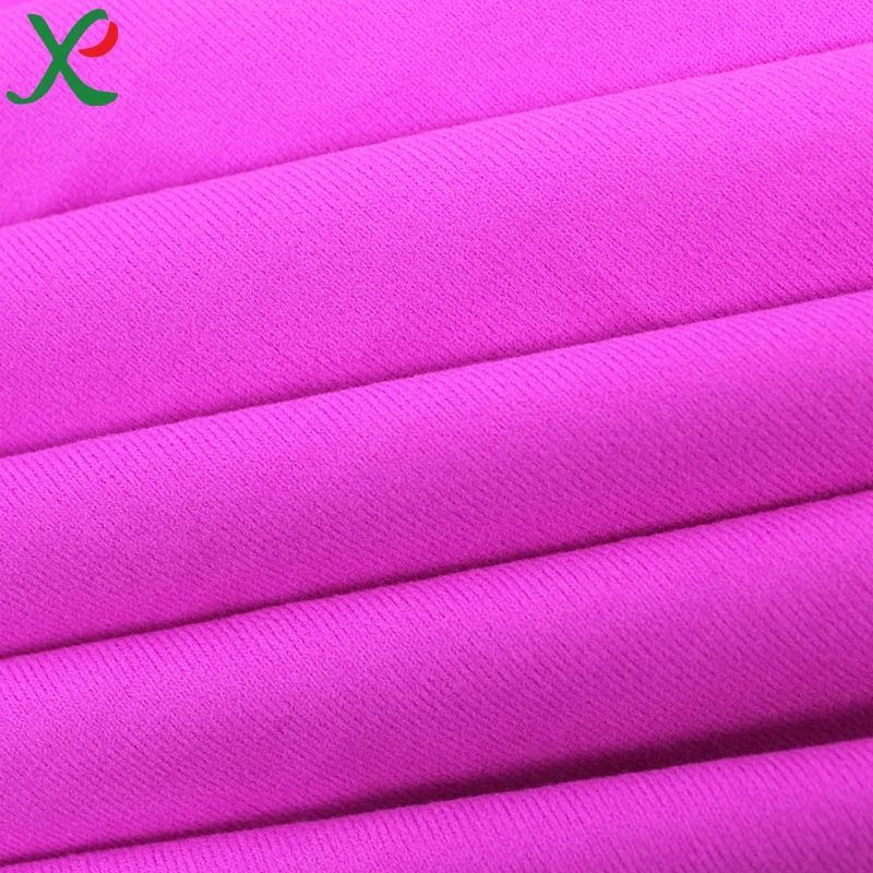100% polyester microfiber Fabric imitated the cotton velvet fabric for coat sports towel fabric