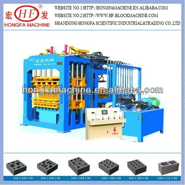 cement brick machine concrete bricks making machine automatic brick machine QT4-15C qt4-15d QT6-15B Qt8-15 QT10-15 qt12-15
