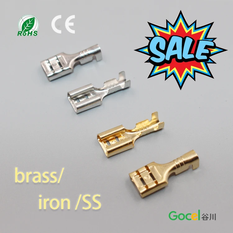  DJ622-D6.3B жгута проводов терминал автомобильные латуни обжимной разъемы