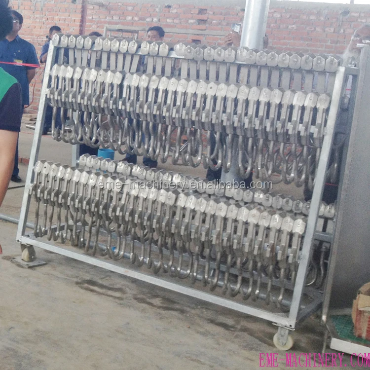 Butcher hook Cattle livestock slaughtering equipment Bleeding Shackle butchery equipment of cattle slaughter house line