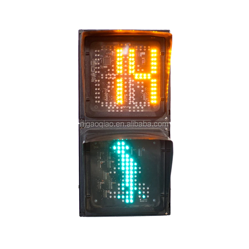 200mm LED Pedestrian Traffic Light Dynamic Man with countdown