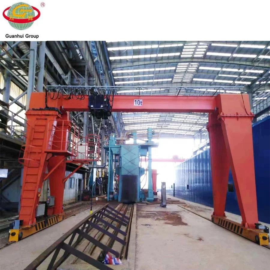 
electric hoist 20t gantry crane with cantaliver 