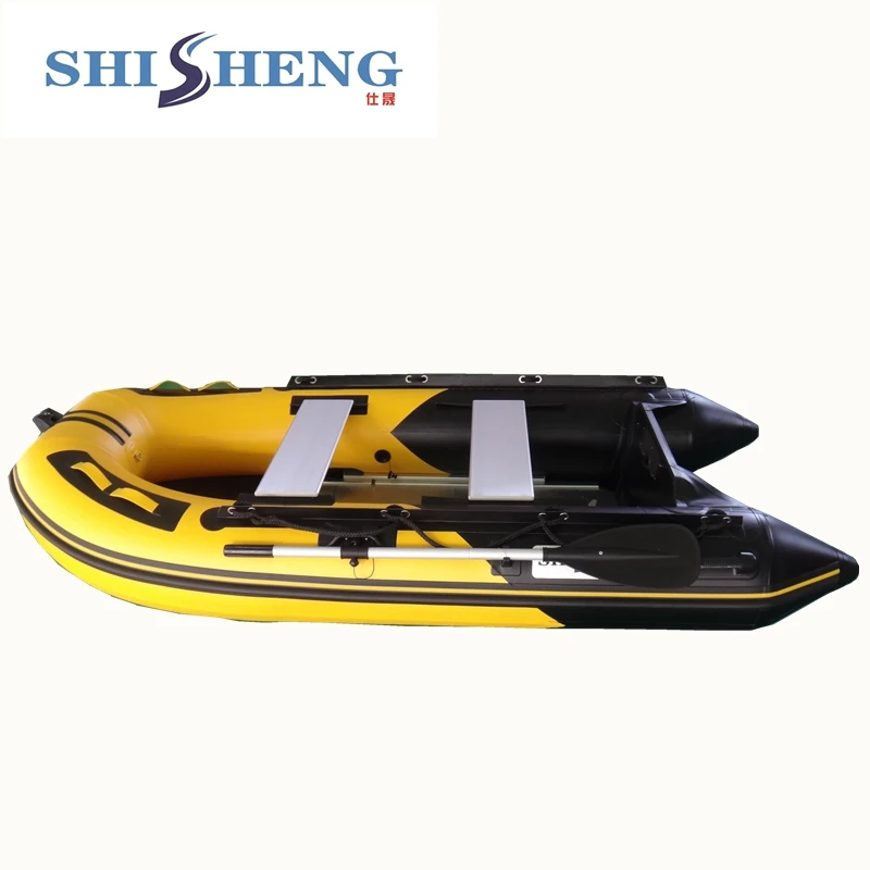 PVC Inflatable Rubber Motor Professional Fishing Boat from China to sales