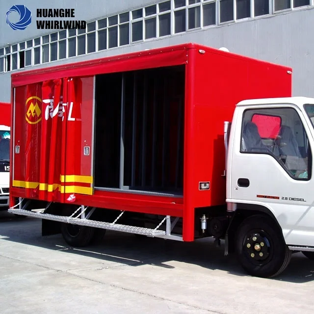 Curtain Side Trailer Parts/ 3-Axles Curtainsider Truck Trailer/ 25ft enclosed siding trailer