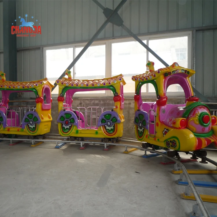 Indoor&outdoor amusement product hot-selling  cheapest track train big sale
