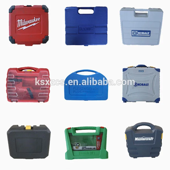 high quality plastic tool case with foam