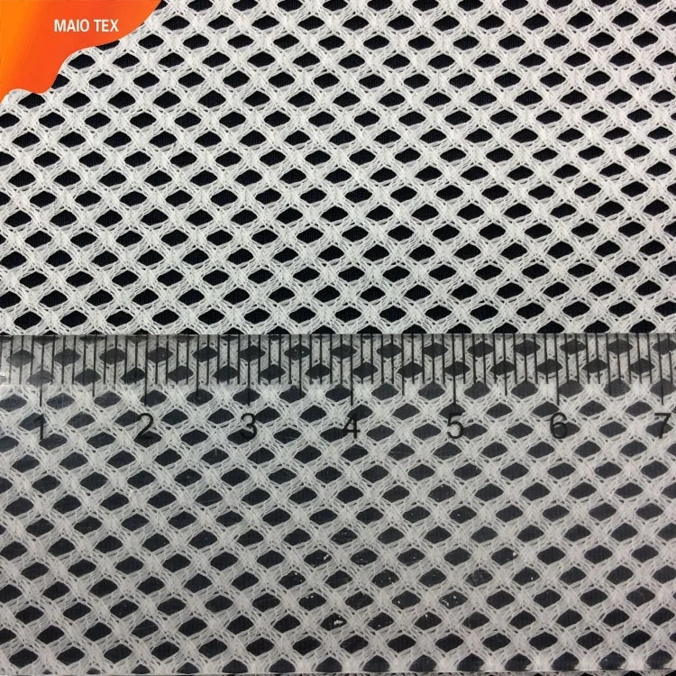 
wholesale net warp knit 100 polyester tricot mesh fabric for sportswear and jacket lining 