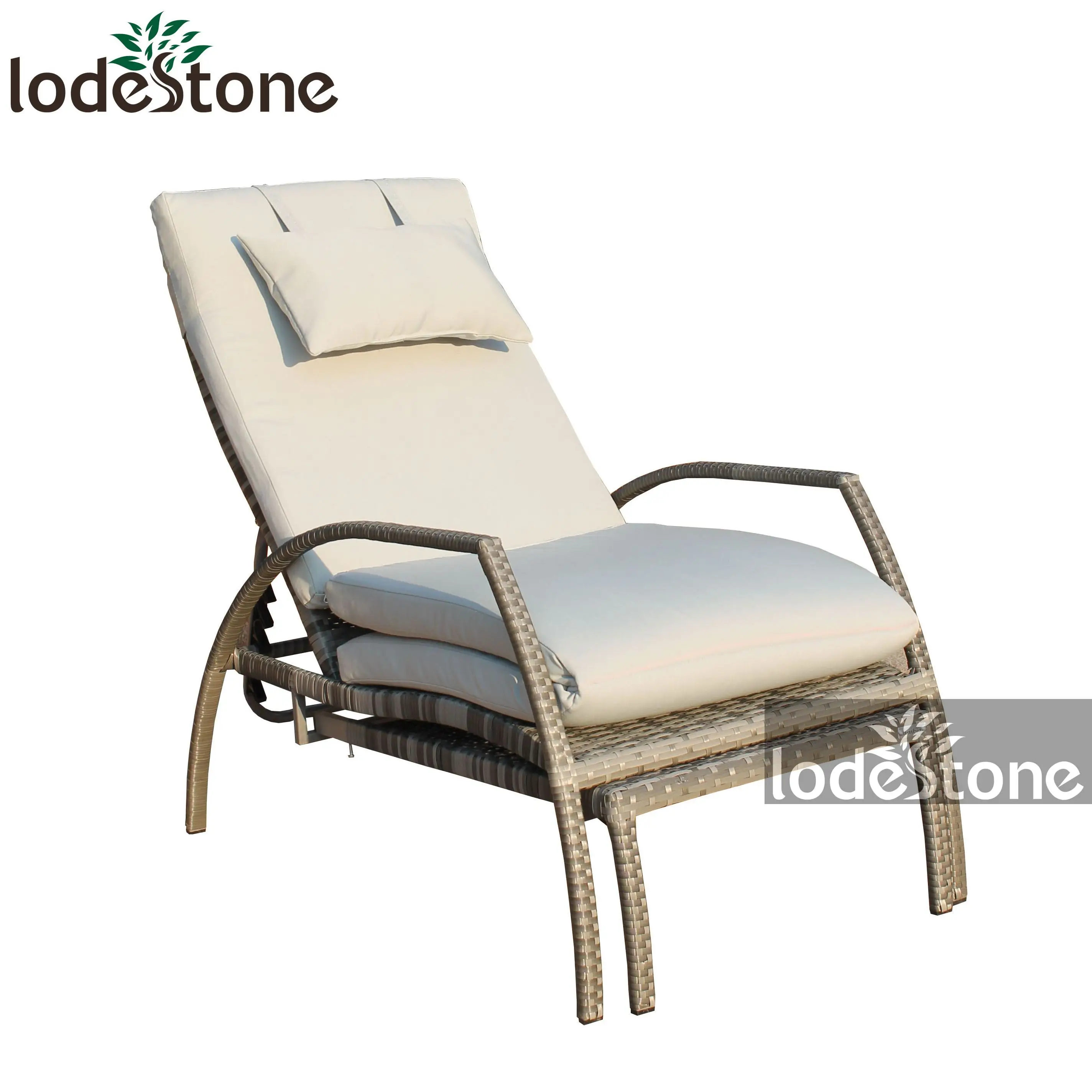 Bestselling Outdoor Wicker Sun Lounge Bed Chaise Lounge