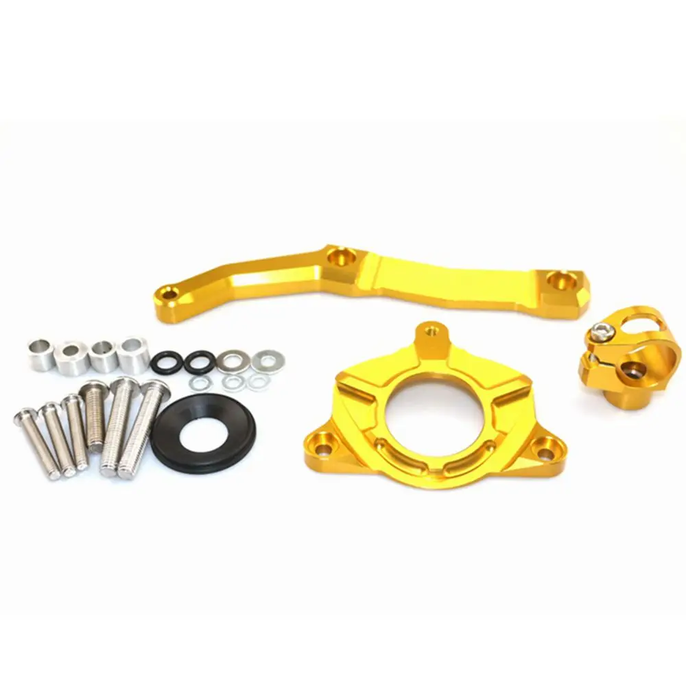 Motorcycle CNC Stabilizer Damper Complete Steering Mounting Bracket For Kawasaki Z1000 2010 2011 2012 2013