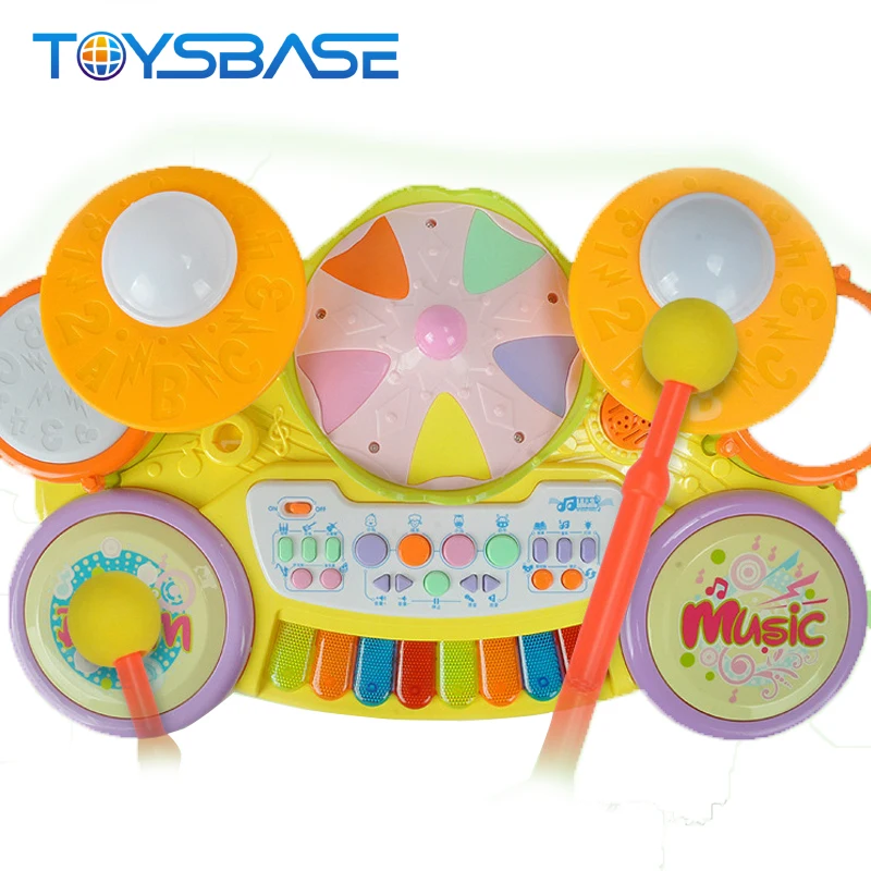 Carousel Music Instrument Piano Game With Chair Toy Electronic Organ Stand