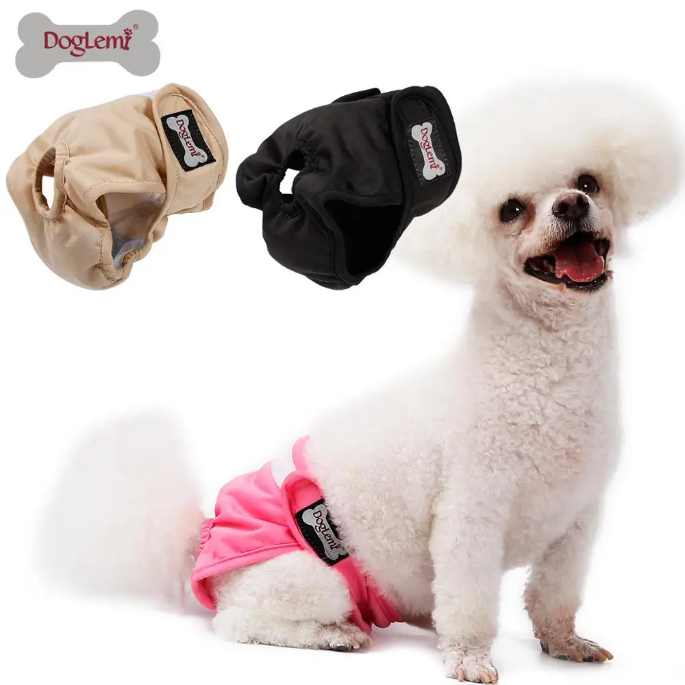 Reusable Custom Pet Dog Designer diapers assorted Washable Dog female Diapers