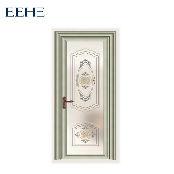 
Australia Powder Coated Aluminum Glazed toilet Swing Door 